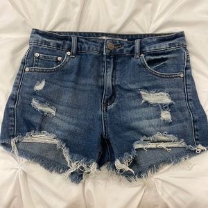 Girls tractr jean shorts